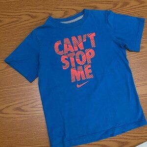 💙 Nike “Can’t Stop Me” Graphic T-Shirt – Youth M